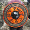 Viking Norse Compass 24" Wooden Shield, Wall Decor & Cosplay