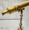 Tripod Telescope Brass Antique Finish - Handcrafted, Decorative