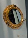 Antique Model Rustic Finish 12" Porthole Mirror - Handcrafted, Wall Hanging & Home Decor