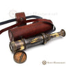 Pirate Brass Telescope with Leather bag