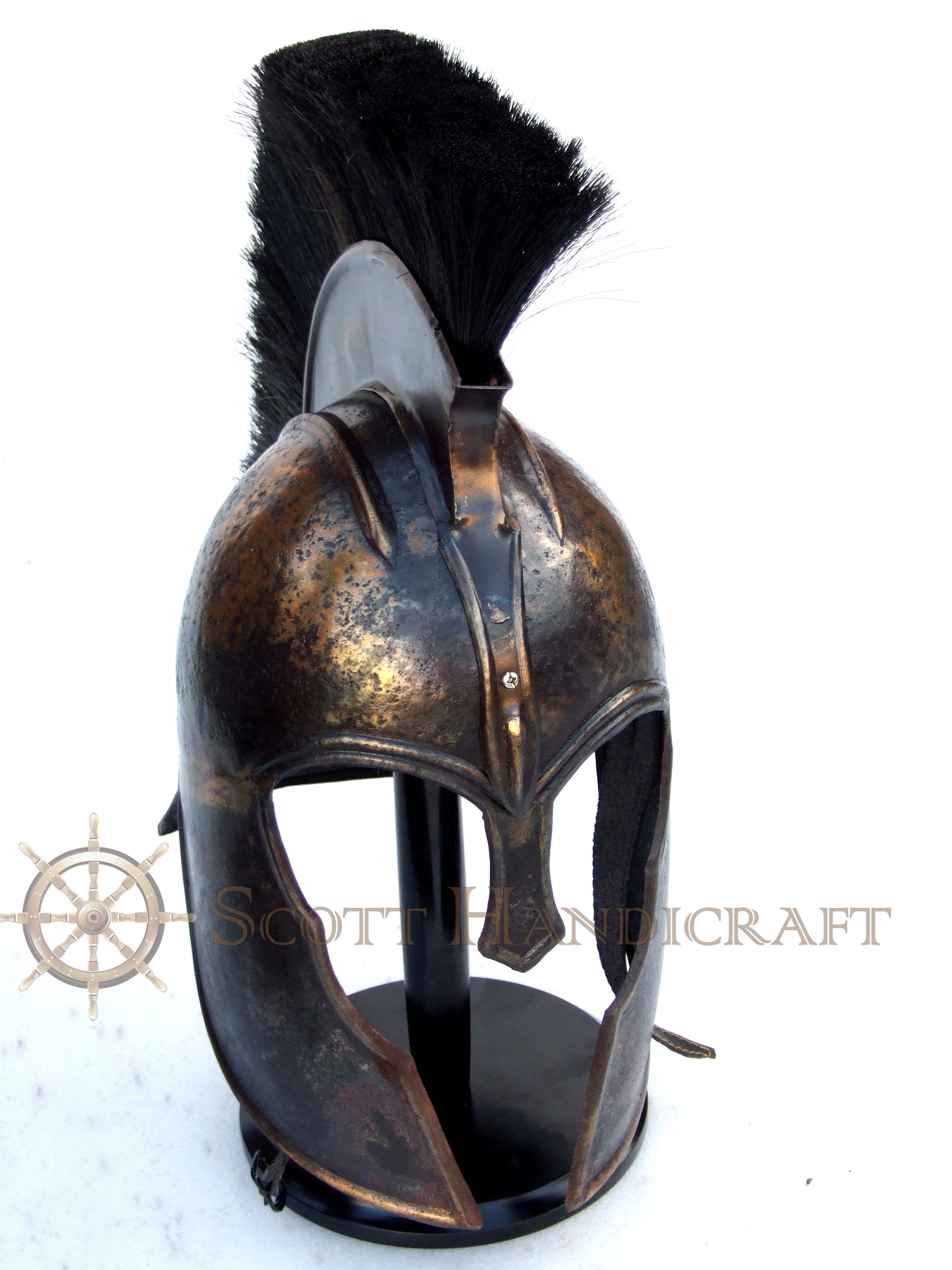 Great Achilles, Trojan Warrior - Troy Helmet