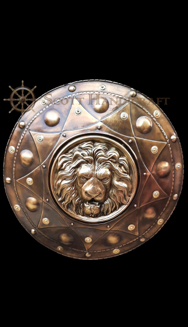 Lion Head Warrior Shield
