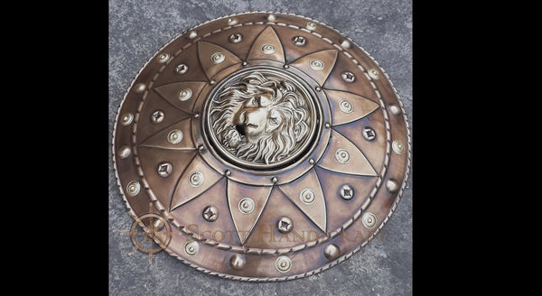 Lion Head Warrior Shield