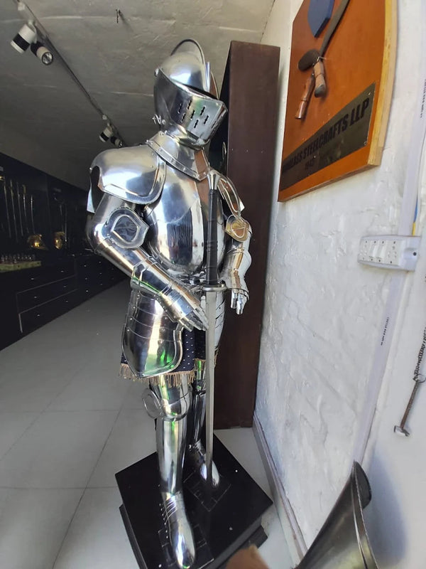 Handcrafted Armour Real Steel Knight Full Body Suit-  By Scott Handicraft