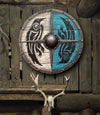 Eivor Valhalla Raven Battleworn Viking Shield - Scott Handicraft