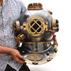 Unique Design Art Collectible Deep Sea Diving Helmet.