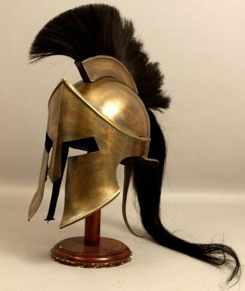 The Great Spartan king Leonidas Helmet