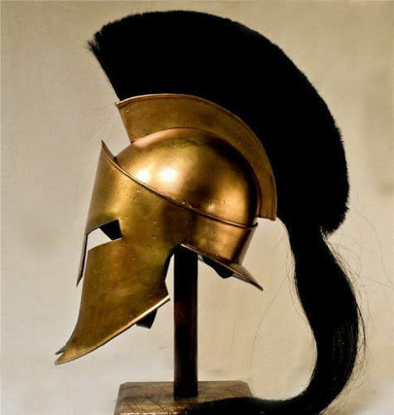 The Great Spartan king Leonidas Helmet