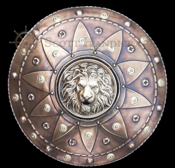 Lion Head Warrior Shield