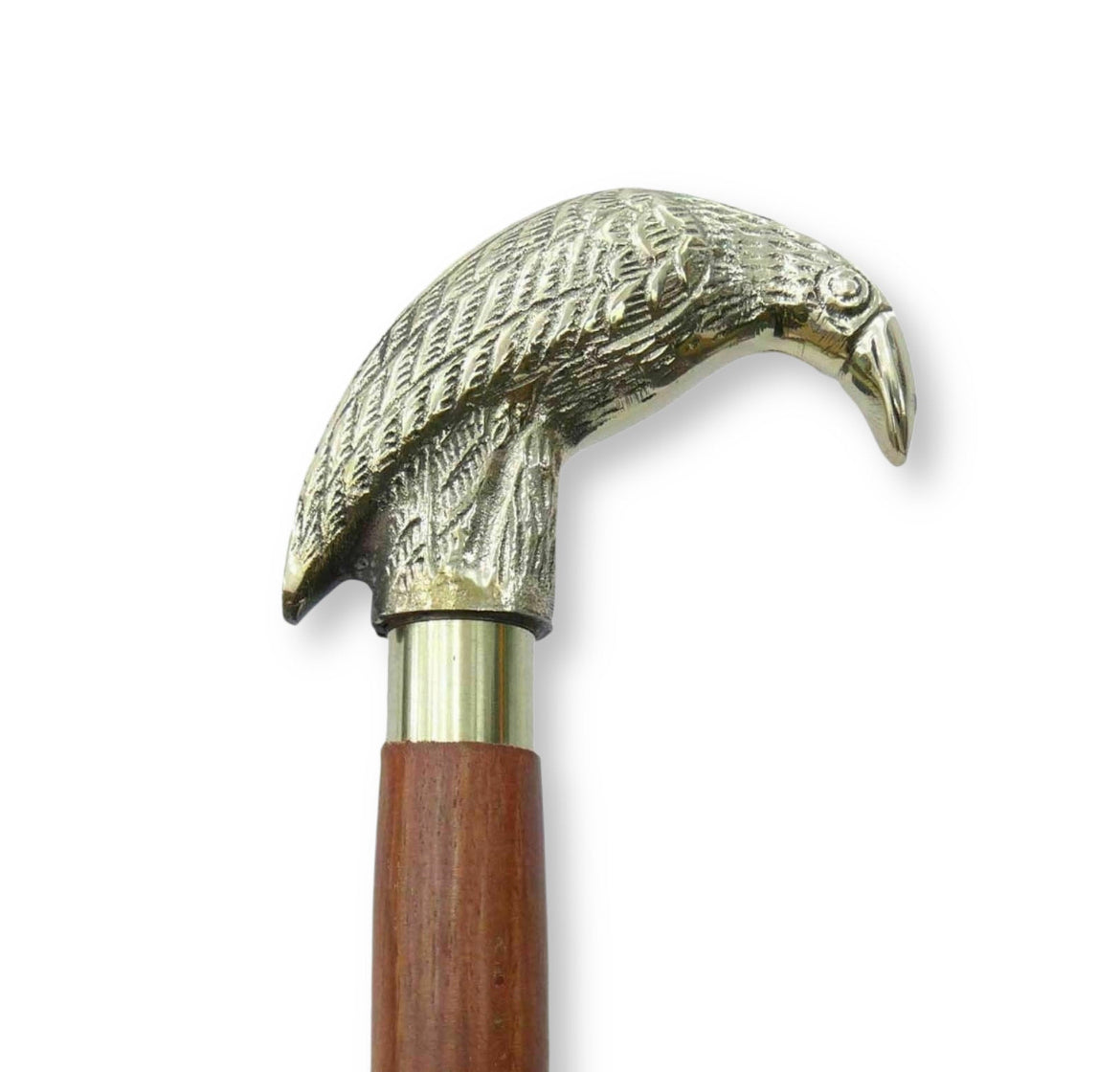 Raven Head walking stick for Use or Gifting