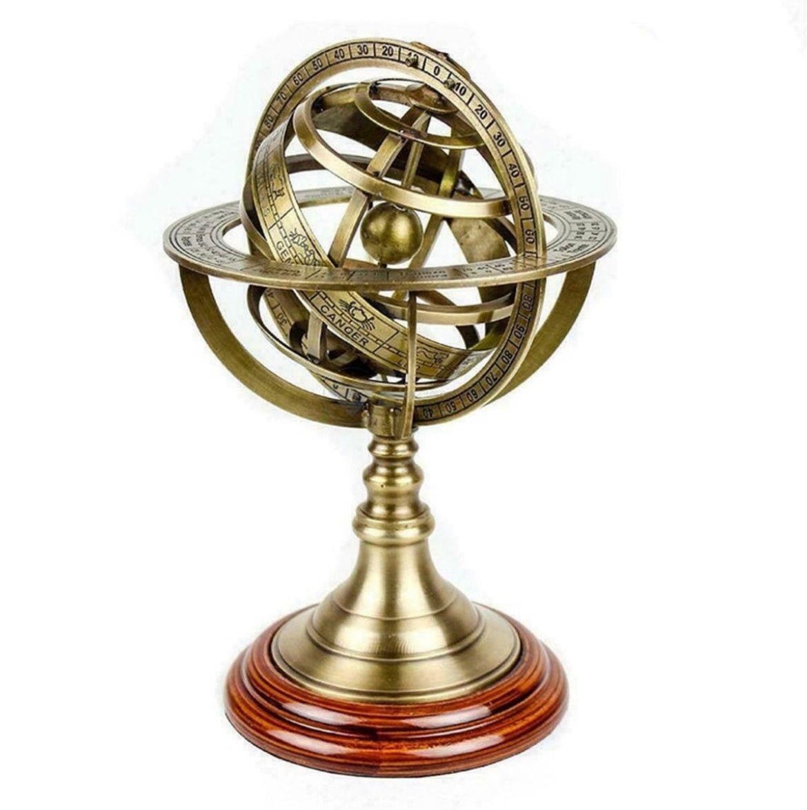Astrolabe Brass Antique Finish Armillary Sphere