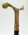 Victorian Brass Handmade Wooden Shaft Cane