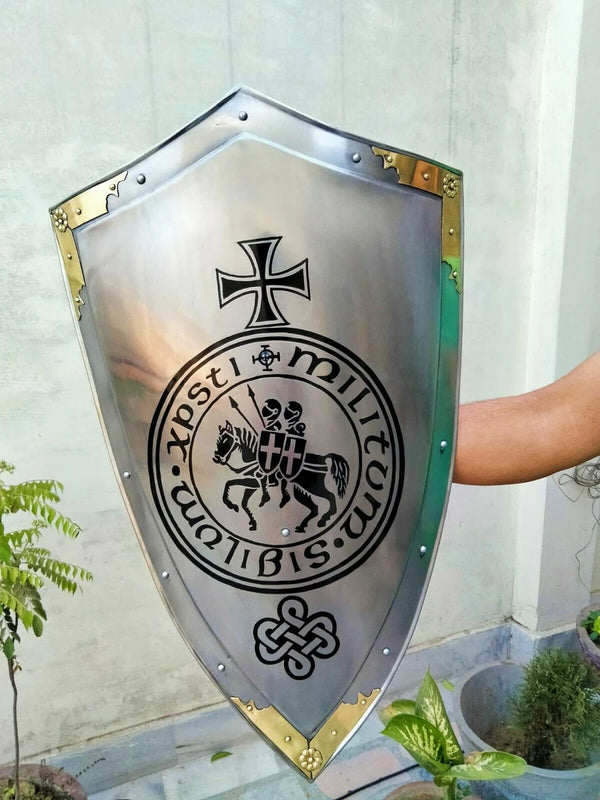 Medieval Knights Templar Shield